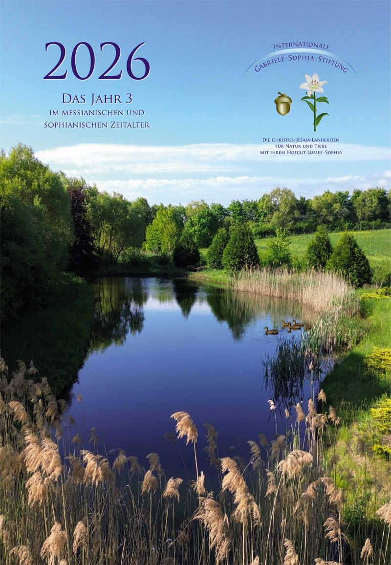 Kalender 2026 der Internationalen Gabriele-Sophia-Stiftungen