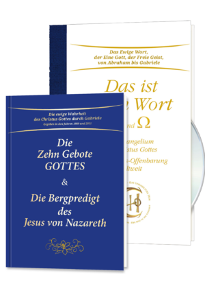 Das ist Mein Wort & Die Zehn Gebote Gottes und die Bergpredigt – Buchset (gebunden)