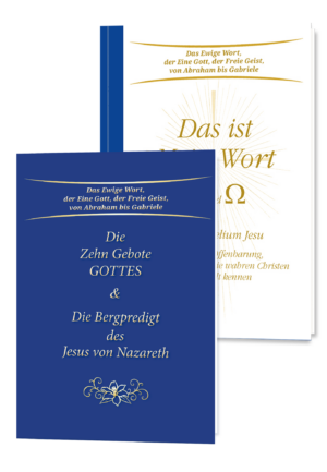 Das ist Mein Wort & Die Zehn Gebote Gottes und die Bergpredigt – Buchset (Taschenbuch)