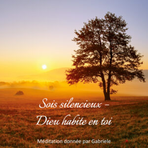 Sois silencieux. Dieu habite en toi. (audio MP3 à télécharger) [Digital]